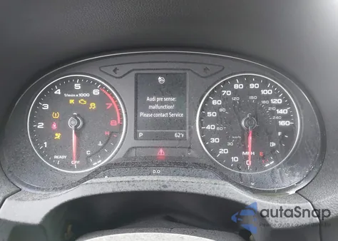 2018 Audi A3 2.0T Premium/2.0T Tech Premium z USA, uszkodzony, nr VIN WAUAUGFF9J1009219